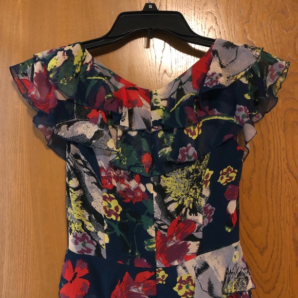 Target Go International 2008 Private Label Collection tiered ruffle dress 1 - Picture 5 of 12